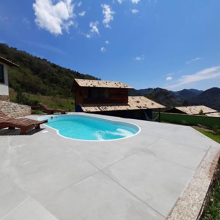 Villa Chale Com Agua De Nascente E Com Vista Panoramica à Lumiar Extérieur photo