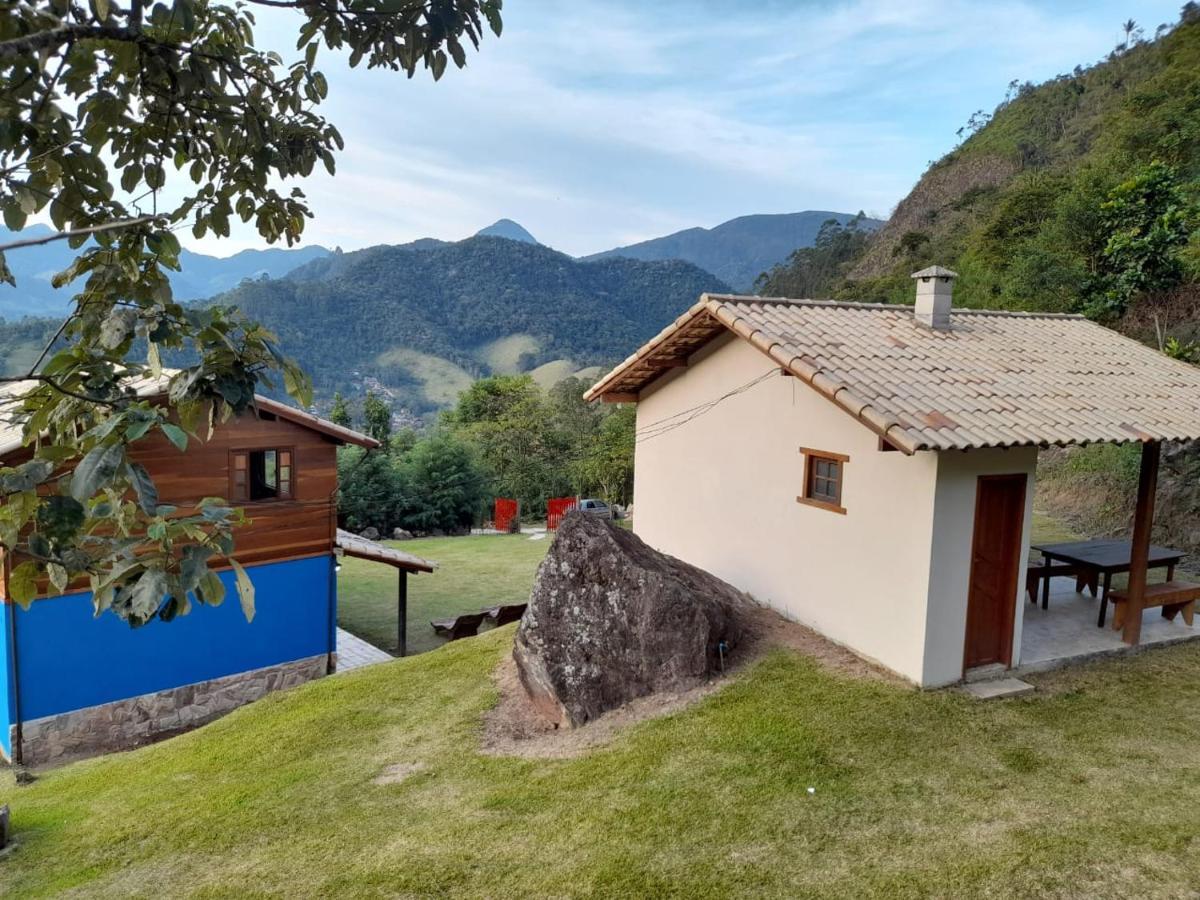 Villa Chale Com Agua De Nascente E Com Vista Panoramica à Lumiar Extérieur photo